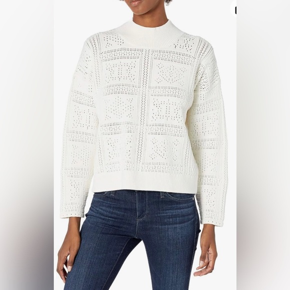 Club Monaco Women's Pointelle Stitch - Picture 2 of 4